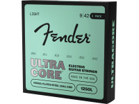 Fender 1250 Ultracore Guitar Strings Nickel Plated Steel Ball End 1250L Gauges 009-042 (6) 3-Pack Fender 1250 Ultracore Guitar Strings Nickel Plated Steel Ball End 1250L Gauges 009-042 (6) 3-Pack